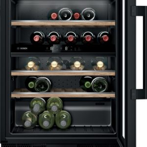 Bosch Serie 6 Vinkøleskab med glasdør 82 x 60 cm KUW21AHG0